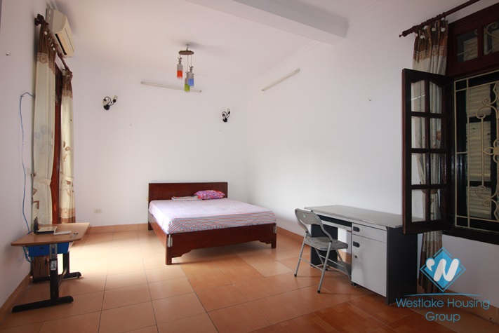 A nice house with courtyard for rent in Nghi Tam st, Tay Ho District